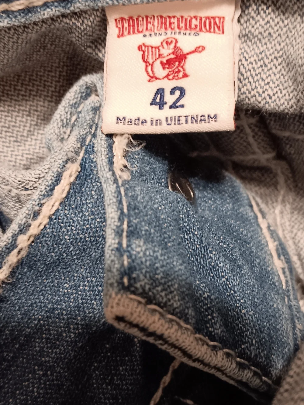 True Religion Light Blue Relaxed Men's Jeans